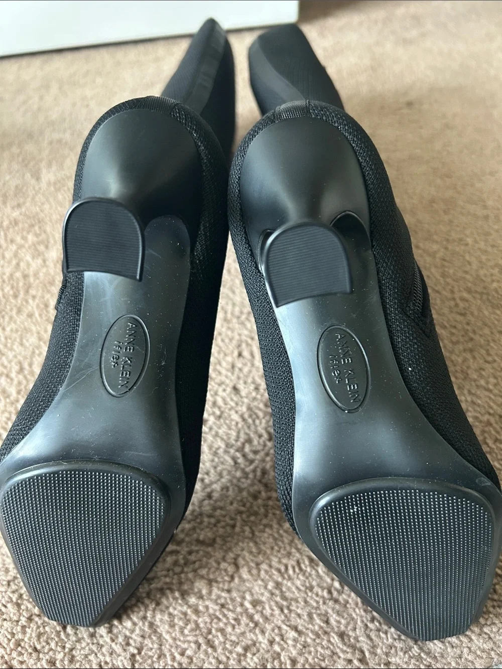 Anne Klein Black Over-the-Knee Stiletto Boots